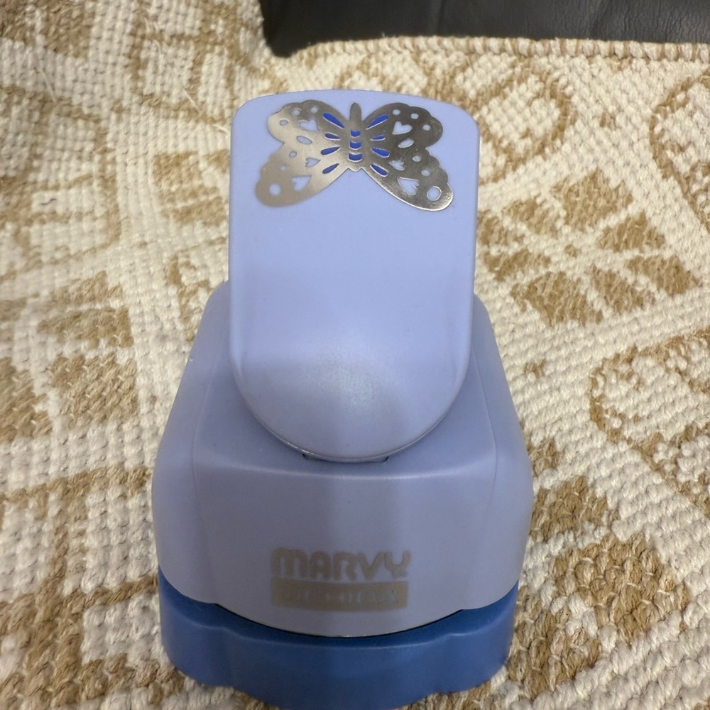 Marvy Purple and Blue Butterfly Punch